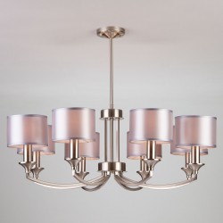 Подвесная люстра Eurosvet 60067/8 сатин-никель Diana