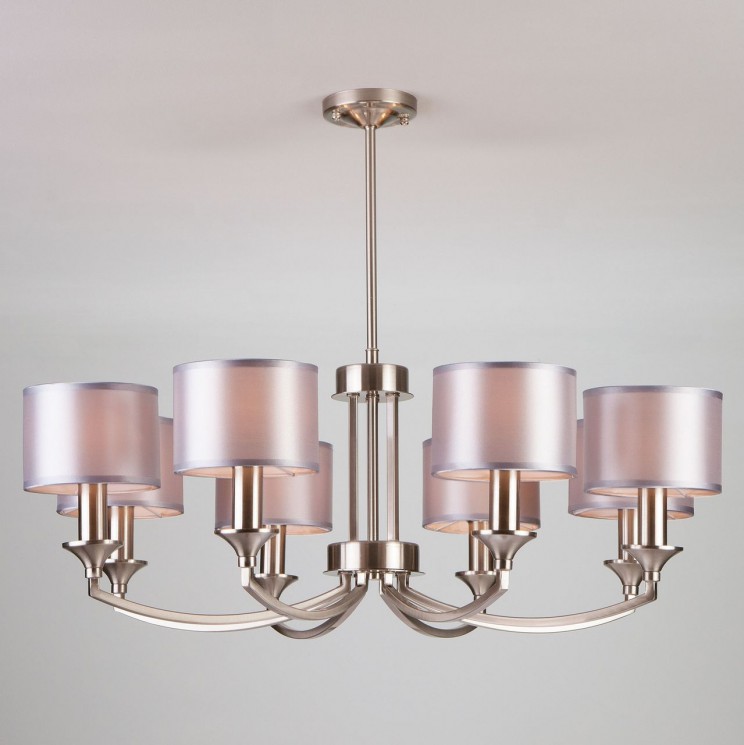 Подвесная люстра Eurosvet 60067/8 сатин-никель Diana