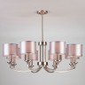 Подвесная люстра Eurosvet 60067/8 сатин-никель Diana