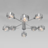 Люстра на штанге Eurosvet 70127/8 хром Arcada