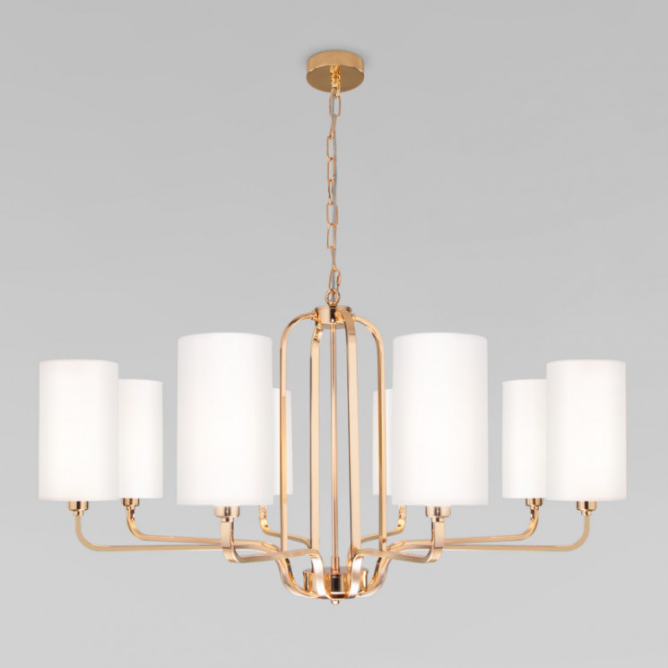 Подвесная люстра Eurosvet 60128/8 золото Purezza