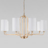 Подвесная люстра Eurosvet 60128/8 золото Purezza