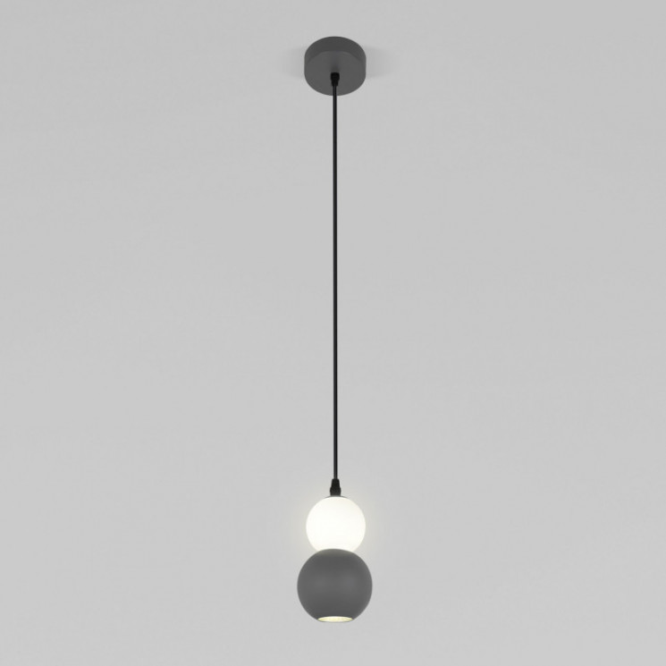 Подвесной светильник Eurosvet 50250/1 LED серый POLAR