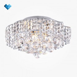 Люстра Eurosvet 16017/6 белый с серебром Strotskis