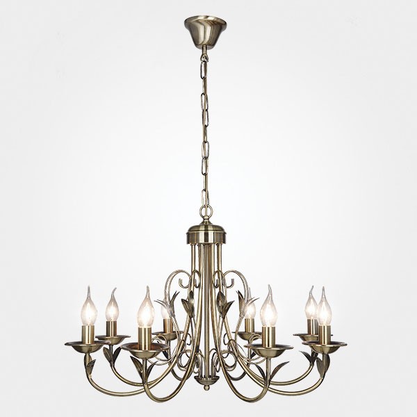 Люстра Eurosvet 60050/8 античная бронза