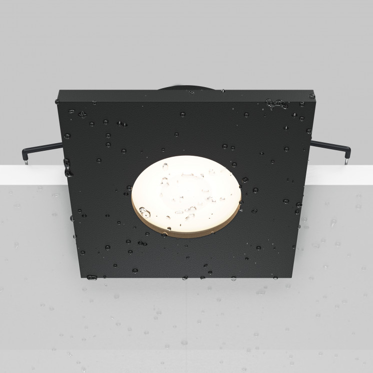 Встраиваемый светильник Maytoni Technical DL083-01-GU10-SQ-B