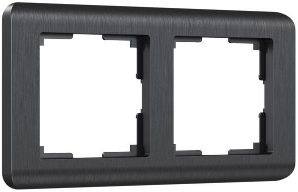 Рамка на 2 поста Werkel Stream Графит W0022104