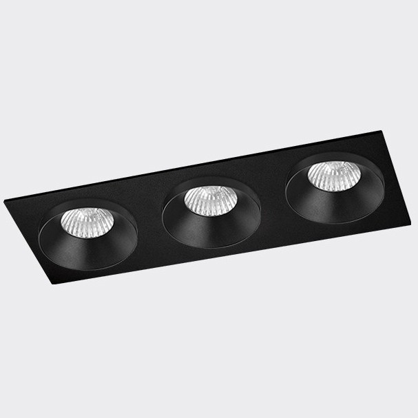 Точечный светильник ITALLINE SP SOLO black - 3 шт. + SP 03 black