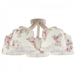 Люстра TK Lighting 392 Pink 5