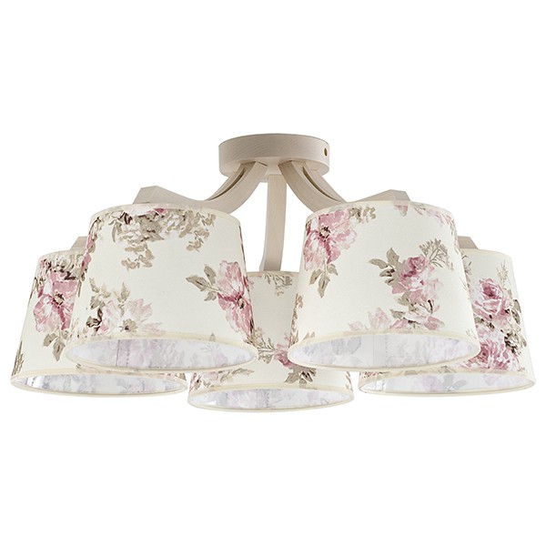 Люстра TK Lighting 392 Pink 5