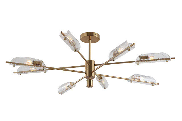 Люстра на штанге Freya FR5420CL-08BS Серия - 420