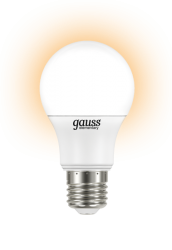 Лампа Gauss LED Elementary A60 LD23217 6.5W E27 2700K