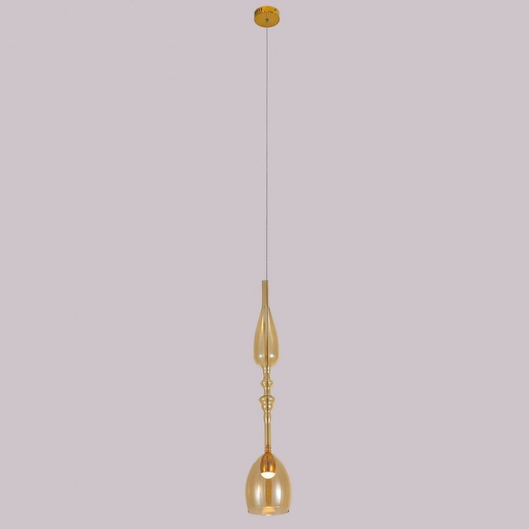 Подвес Crystal Lux LUX SP1 C AMBER
