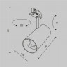 Светильник на шине Maytoni Technical Trinity TR197-3-30WCCT-M-B FOCUS LED
