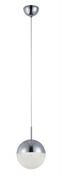 Светильник подвесной Crystal Lux PIO SP1 D120 CHROME