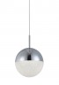 Светильник подвесной Crystal Lux PIO SP1 D120 CHROME
