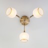 Потолочный светильник  Eurosvet Brooksy 30159/3 античная бронза