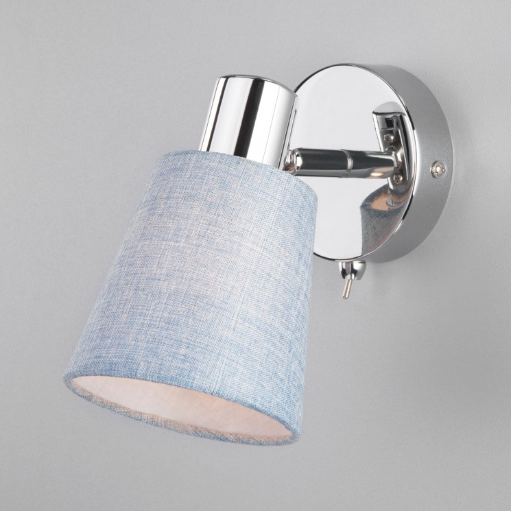 Светильник настенный Eurosvet Culver 20080/1 хром/голубой