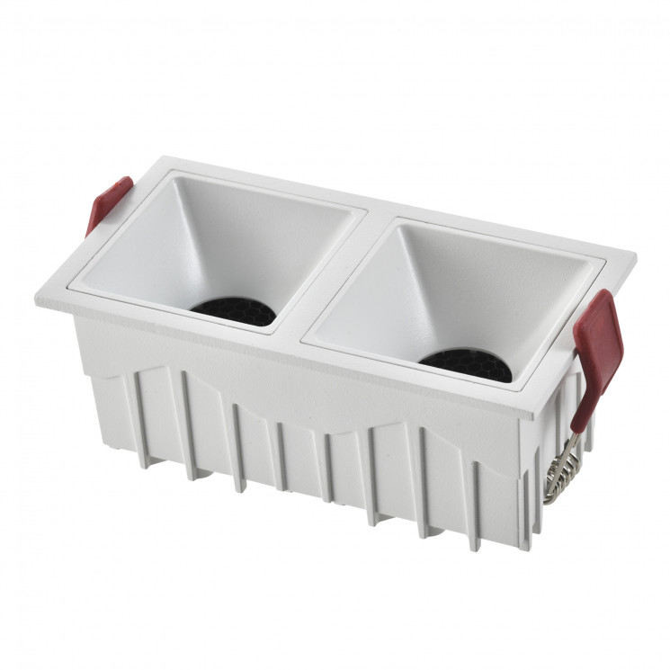 Светильник встраиваемый ST Luce Белый LED 2*10W 60° IP20 L65xW126xH52 85-265V В комплекте     ST757.548.20