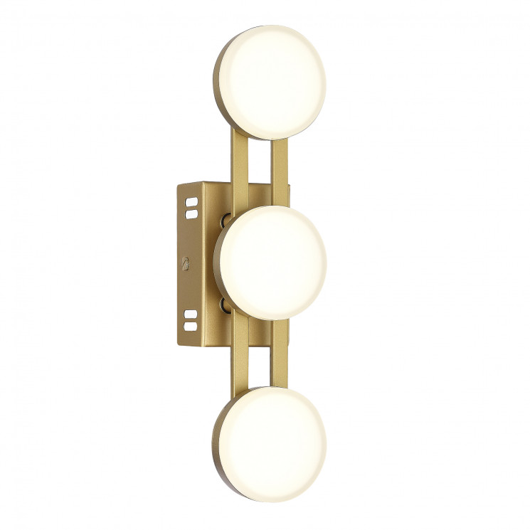 Светильник настенный ST Luce золотистый/белый LED 1*6W 4000K         SL6610.201.03