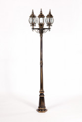 Уличный фонарный столб YAOHUALUX 83409SB Gb AMERICA S