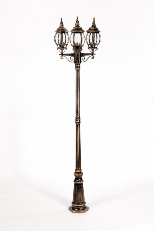 Уличный фонарный столб YAOHUALUX 83409SB Gb AMERICA S