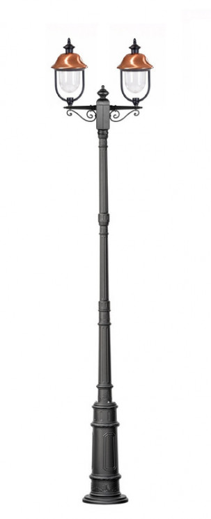 Уличный фонарный столб YAOHUALUX 84310cA E7 02 Bl MADRID-COOPER