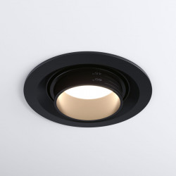 Встраиваемый светильник Elektrostandard 9919 LED 10W 4200K черный 9920 Zoom