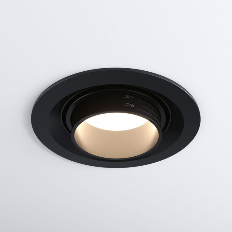 Встраиваемый светильник Elektrostandard 9919 LED 10W 4200K черный 9920 Zoom