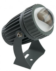 Светодиодный светильник ландшафтно-архитектурный Feron LL-825 Светодиодный прожектор, D70xH155, IP65 8W 85-265V, зеленый 48500