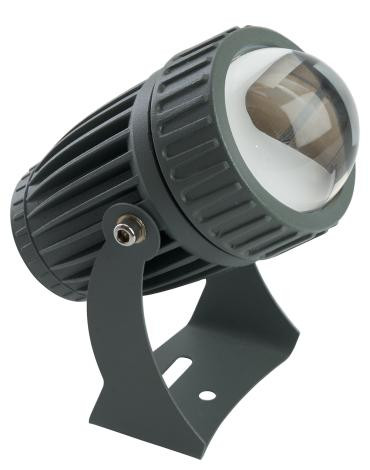 Светодиодный светильник ландшафтно-архитектурный Feron LL-825 Светодиодный прожектор, D70xH155, IP65 8W 85-265V, зеленый 48500