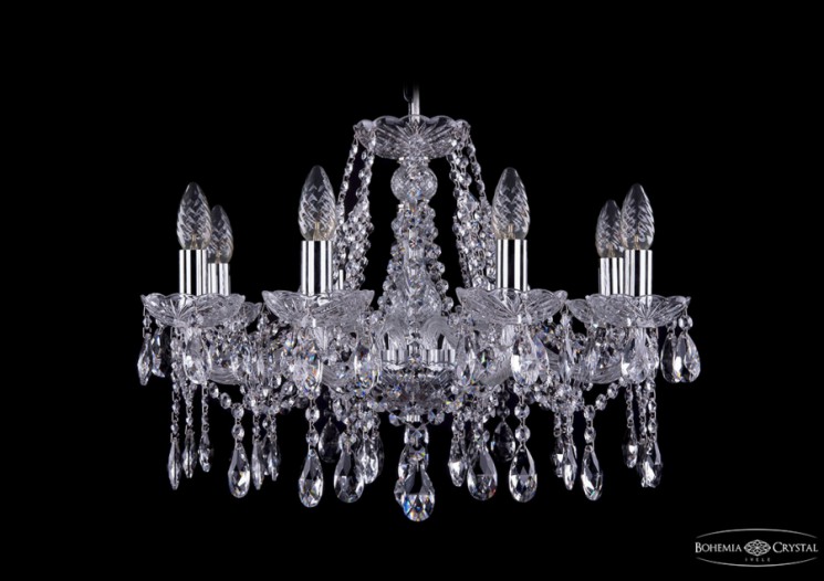 Люстра Bohemia Ivele 1413/8/200/Ni