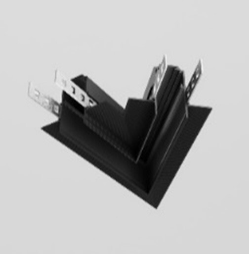 Коннектор Maytoni Technical  Exility TRA034CLS-42.12B встраиваемый ГКЛ 12.5 черный Magnetic track system Exility