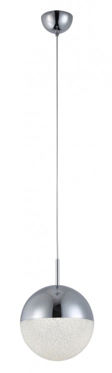 Светильник подвесной Crystal Lux PIO SP1 D150 CHROME