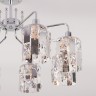 Потолочный светильник  Eurosvet Scoppio 10101/8 хром/прозрачный хрусталь Strotskis