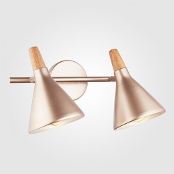 Светильник настенный Eurosvet Amadeo 70050/2 перламутровое золото