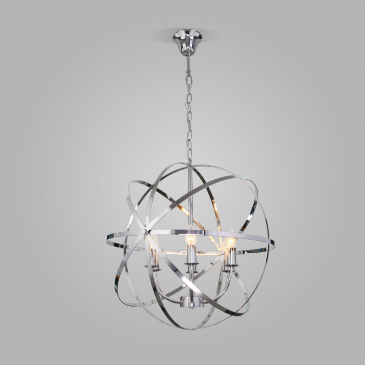 Подвесная люстра Eurosvet 60139/6 хром SANTI