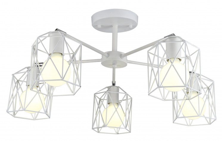 Светильник потолочный Arte lamp A4284PL-5WH CELLA
