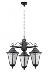 Подвесной уличный светильник YAOHUALUX 79870E/3 Bl PETERSBURG ECONOM