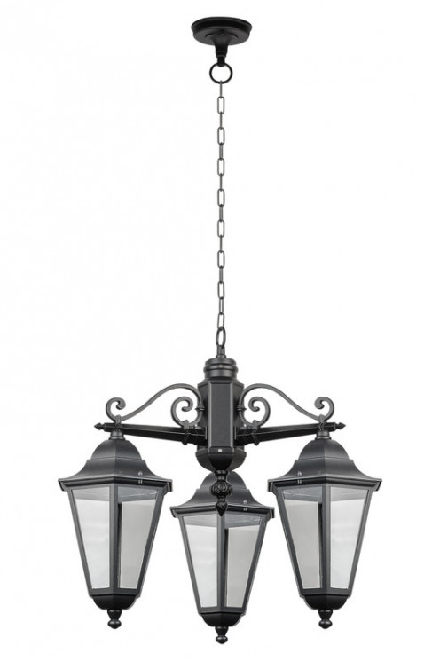 Подвесной уличный светильник YAOHUALUX 79870E/3 Bl PETERSBURG ECONOM