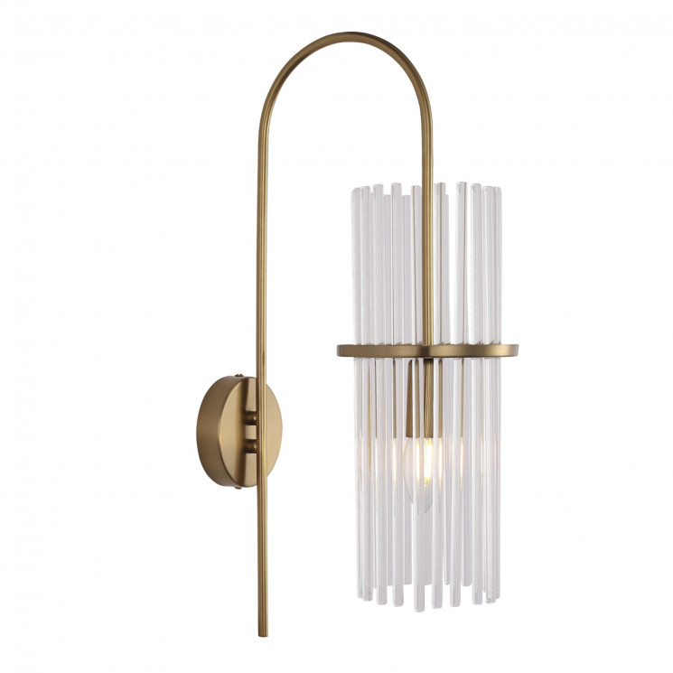 Светильник настенный ST-Luce латунь/прозрачный E14 1*40W SL6145.301.01 TASSE