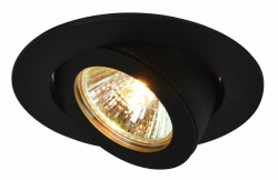 Светильник врезной Arte Lamp A4009PL-1BK