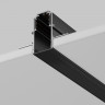 Накладка Maytoni Technical  TRA034DO-1B Exility Magnetic track system Exility накладной черный