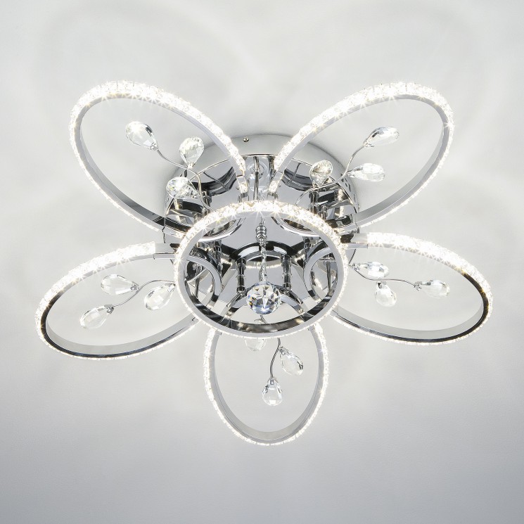 Потолочный светильник Eurosvet 90097/6 хром Soul