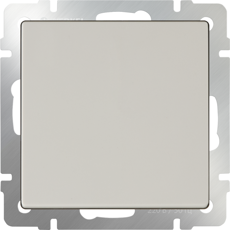 Выключатель одноклавишный проходной слоновая кость Werkel W1112003 (WL03-SW-1G-2W-ivory)