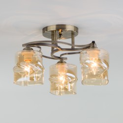 Потолочный светильник  Eurosvet Brice 30158/3 античная бронза