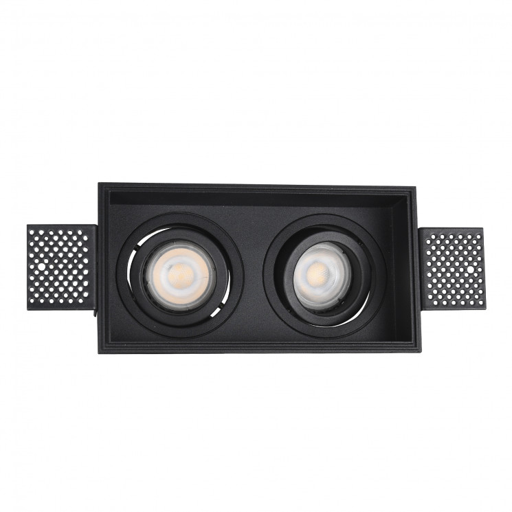 Встраиваемый светильник ST Luce Черный GU10 2*50W IP20 L91,5xW17,2xH5,2 220V Без ламп      ST262.418.02