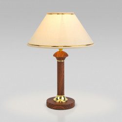 Настольная лампа Eurosvet 60019/1 орех Lorenzo