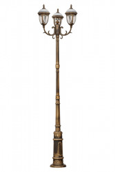 Уличный фонарный столб YAOHUALUX  89110LB/16/E7 Gb мат/тр  St.LOUIS L