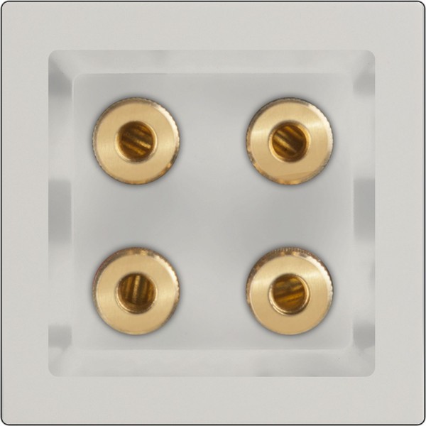 Акустическая розетка Werkel W1185003 (WL03-AUDIOx4 слоновая кость)